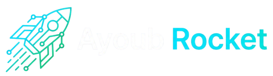 Ayoub Rocket logo